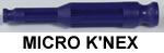 MICRO-K'NEX-bertragungsstange purpur