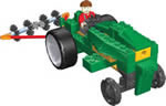 K'NEX-Bausatz mit 10 Modellen fr Traktoren und LKWs