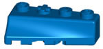 K'NEX-Baustein-Keil rechts blau
