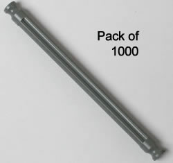 Paket mit 1000 K'NEX-Stange 86 mm grau