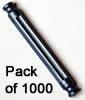 Paket mit 1000 K'NEX-Stange 54 mm metallicblau