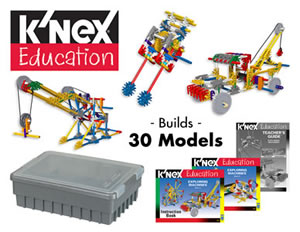 Instruction books for K'NEX Exploring machines set