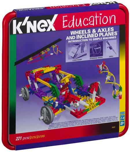 Box image for K'NEX Wheels & Axles 7-model set