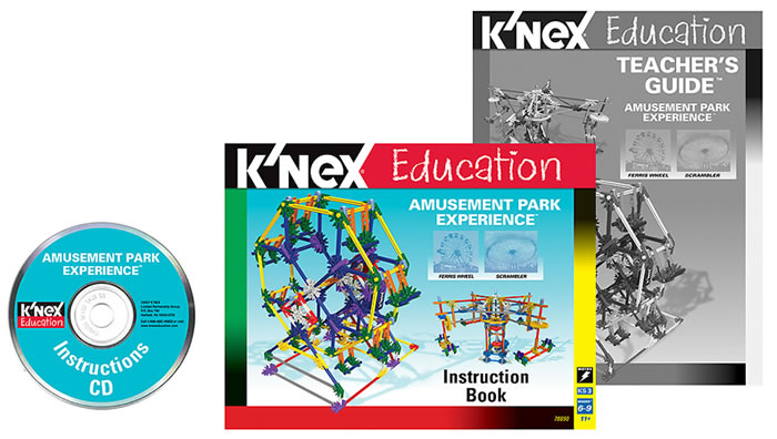 Instruction book image for K'NEX Amusement Park Experience