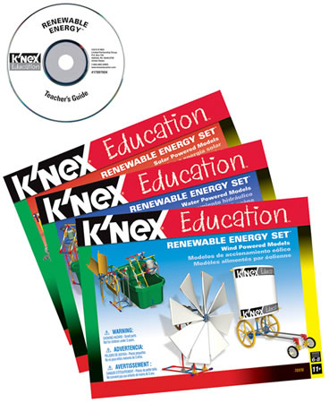 Instruction book image for K'NEX Renewable Energy and Solar Power set