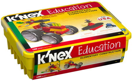Box image for K'NEX Elementary Construction 1200pc set