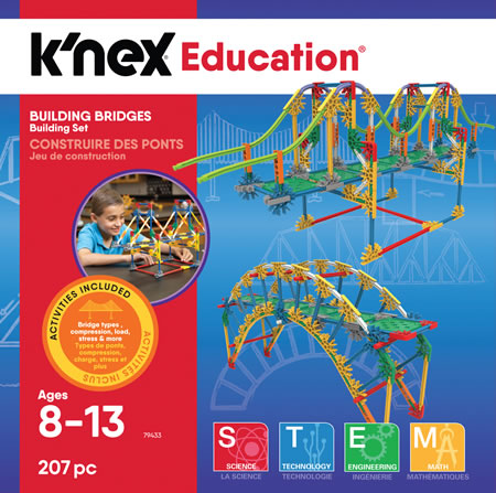 Box image for K'NEX Bridges 13-model set