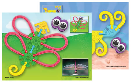 Instruction book image for Kid K'NEX Organisms and Lifecycles set