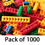 Pack 1000 K'NEX Bricks