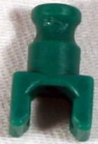 K'NEX Clip with Rod end Green
