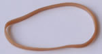 Rubber band 76mm Brown
