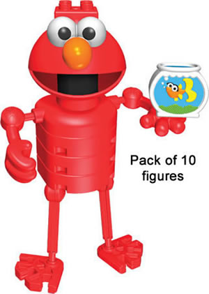 Pack 10 Kid K'NEX figures