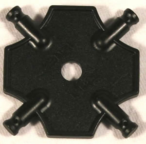 Mini panneau connecteur Carr K'NEX Noir