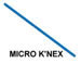 509552 MICRO K'NEX Rod 138mm Blue for K'NEX Corkscrew Coaster