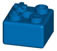 840401 Pack of 262 K'NEX Brick 2 x 2 Blue for K'NEX Robo-Smash building set