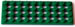 841106 K'NEX Brick 4 x 10 flat Green for K'NEX Dinosaur 20+ Model Building Set