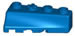 841301 K'NEX Brick wedge right Blue for K'NEX Moto-Bots Turbo