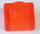 843118F K'NEX Brick 1 x 1 flat transparent Orange for Top Gear K'NEX - Car Darts building set