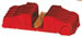 99164 MICRO K'NEX Motorized launcher Red for K'NEX Lava Launch Coaster