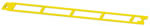 MICRO-K'NEX-Achterbahnschiene 203 mm gerade gelb