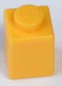 K'NEX-Baustein 1 x 1 gelb