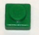 K'NEX-Baustein 1 x 1 flach grün