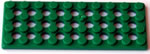 K'NEX-Baustein 4 x 10 flach grün