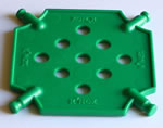 K'NEX-Quadratpaneel klein grün
