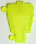 K'NEXMAN-Torsohälfte fluoreszierendes gelb