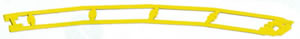MICRO-K'NEX-Achterbahnschiene Kurve rechts gelb