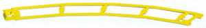 MICRO-K'NEX-Achterbahnschiene Kurve links gelb