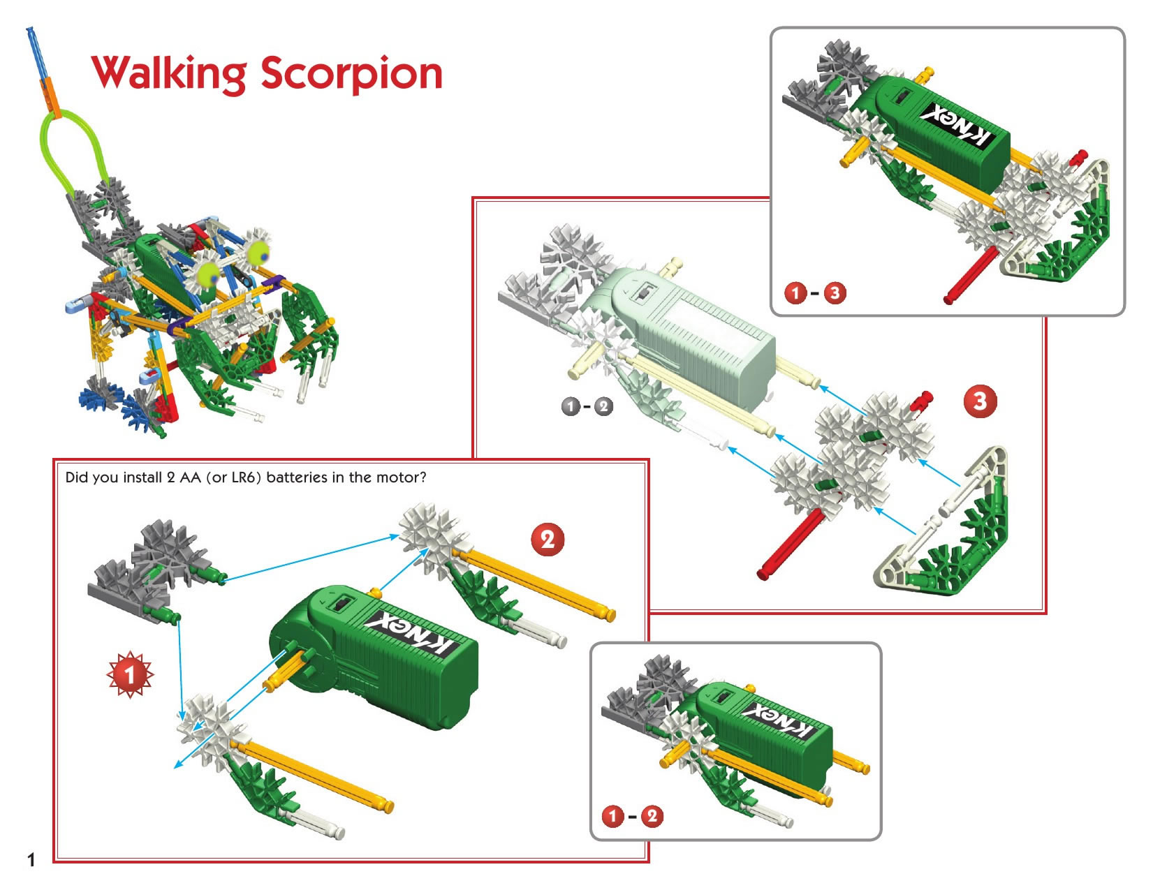 Walking Scorpion page 1