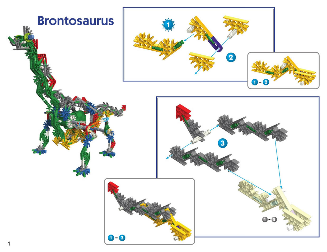 Brontosaurus page 1