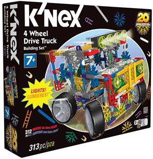 K'NEX 4-wheel drive Truck building set