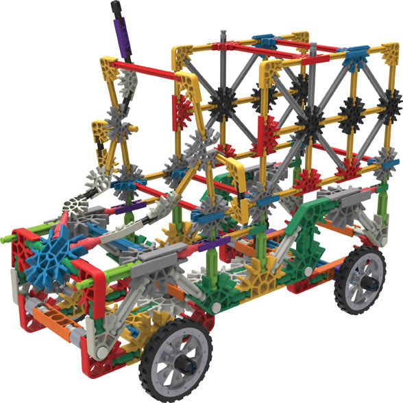 Micro K'NEX Box truck