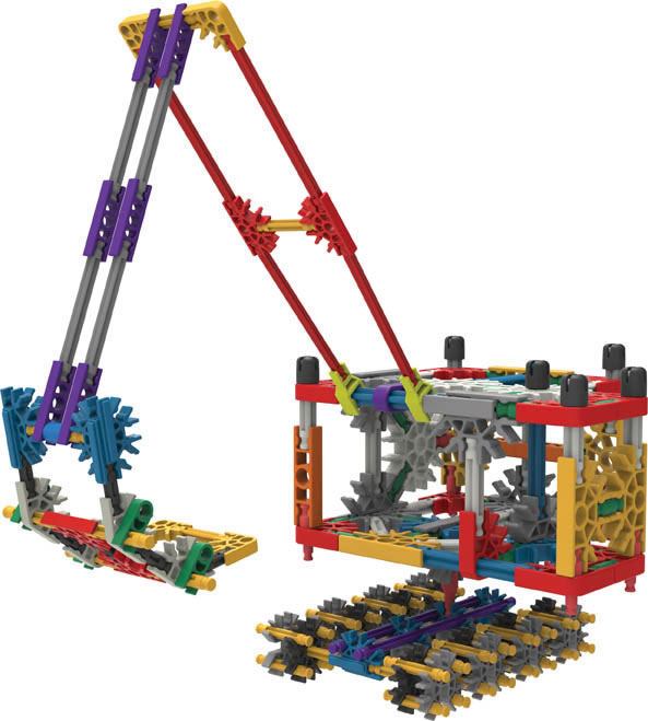 Micro K'NEX Excavator