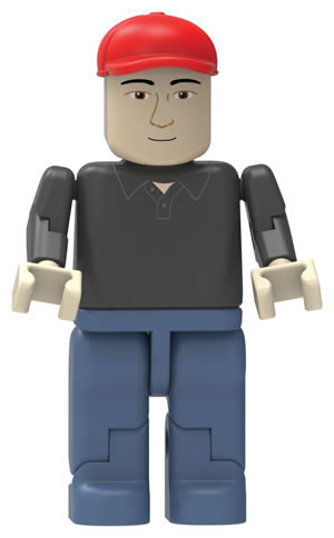 Model 2 from K'NEX Supersonic Swirl building set