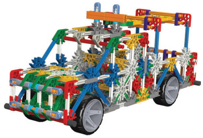 K'NEX Rescue truck (motorised)