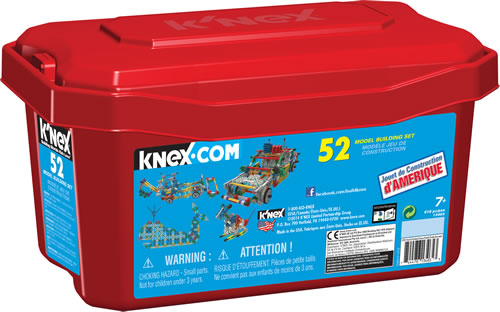Box reverse image for K'NEX 52-model tub