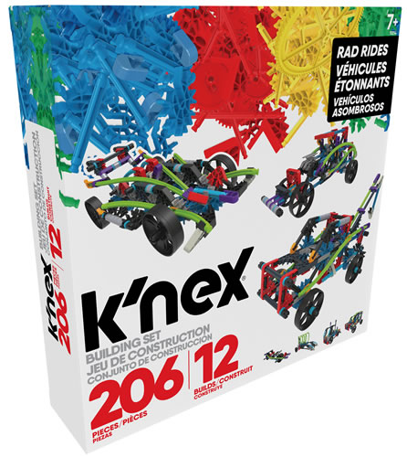 Box image for K'NEX Classics - Rad Rides 12-model Building Set