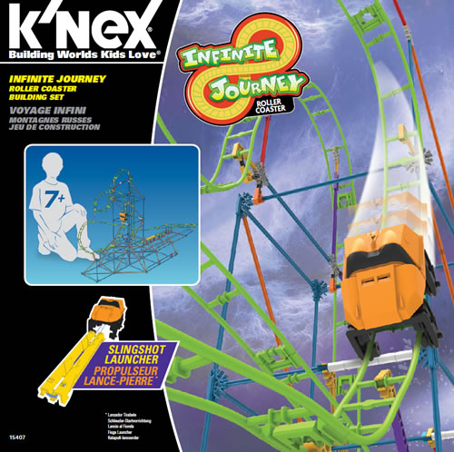 Instruction book image for K'NEX Infinite Journey coaster