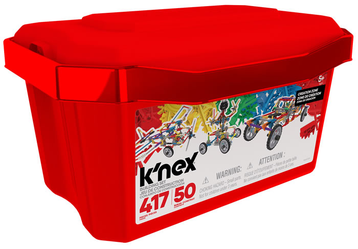 Box image for K'NEX Classics Creation Zone 50-model building set