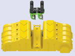 MICRO K'NEX Motorized launcher Yellow