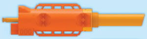 K'NEX K-Force Blaster body Orange