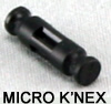 MICRO K'NEX Rod 14mm Black