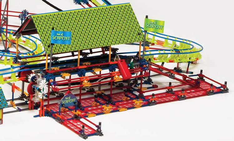 Model 3 from K'NEX Son of serpent coaster