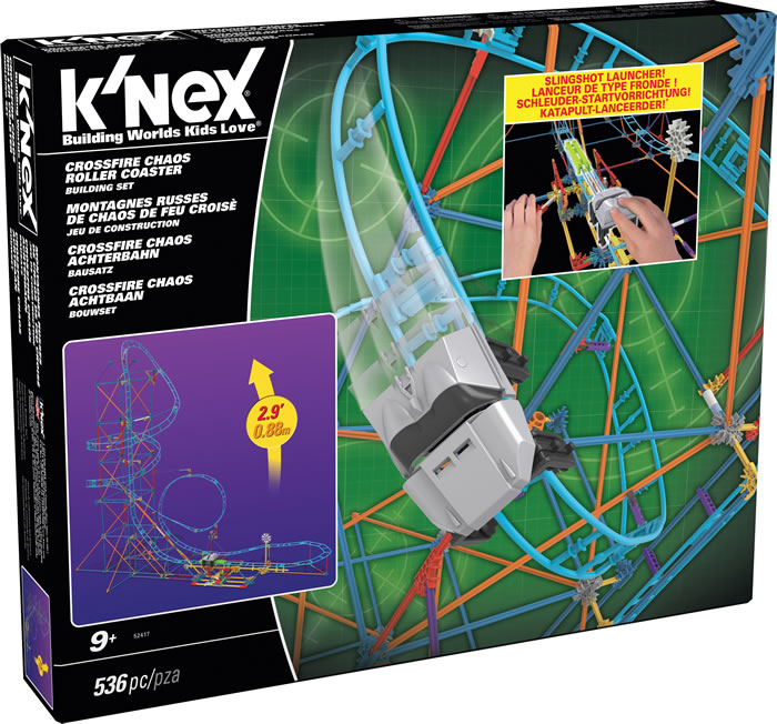 Box image for K'NEX Cross Fire Chaos coaster