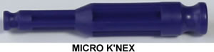 MICRO K'NEX Transition Rod Purple