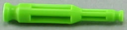 MICRO K'NEX Transition Rod Fluorescent green