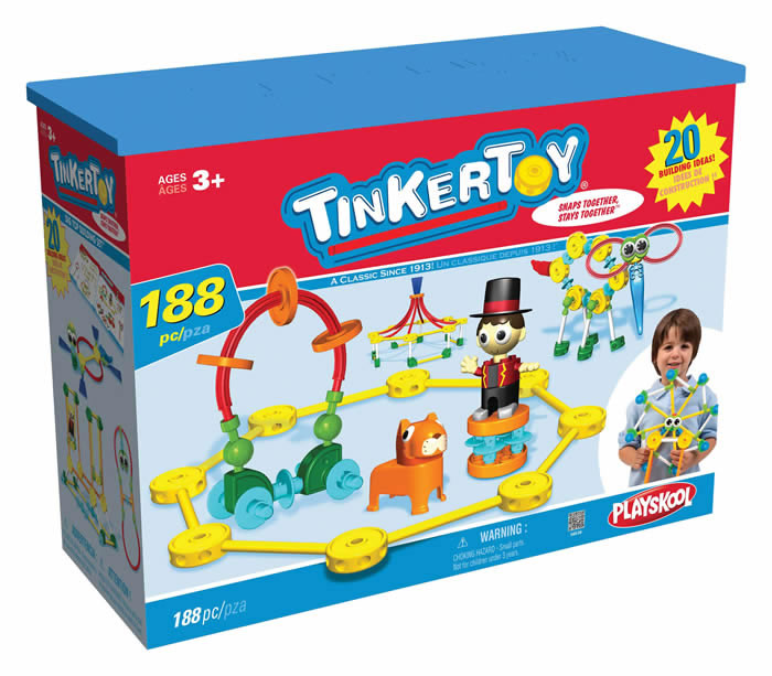 Box image for Tinkertoy Big Top building set